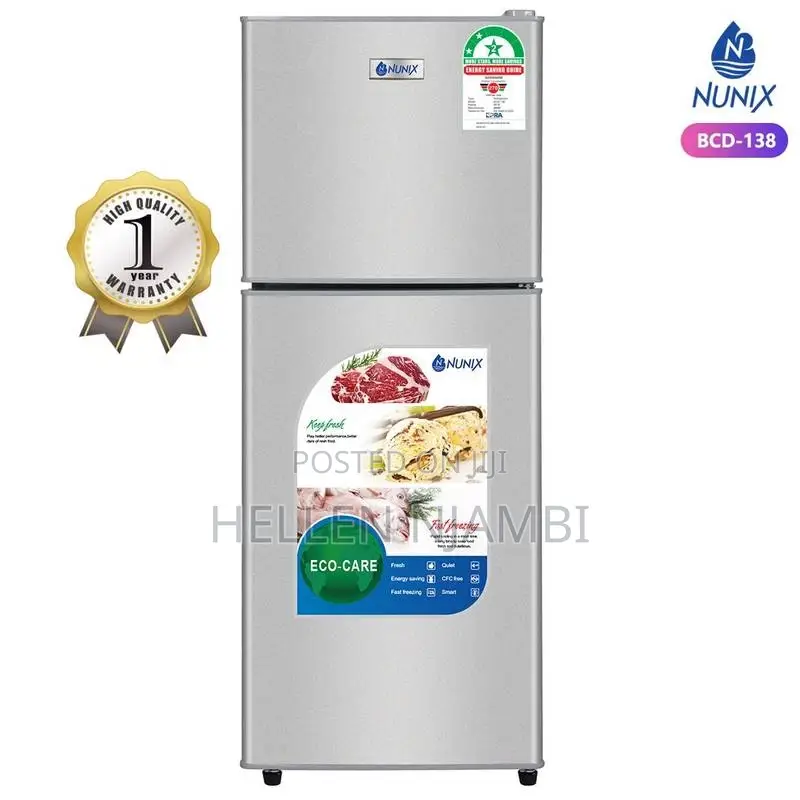 Nunix 210litres Large Capacity Double Door Refrigerator