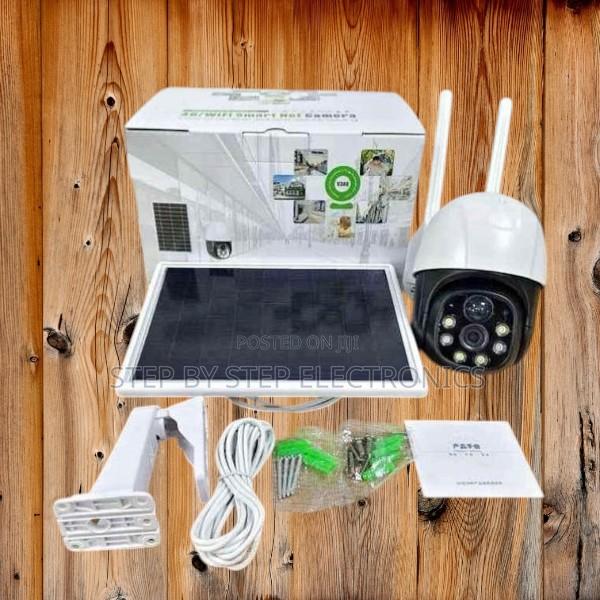Smart Motion Detection 4g Simcard PTZ Rotating Solar Camera