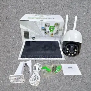 360 Degrees Panoramic 4g Simcard PTZ Rotating Solar Camera