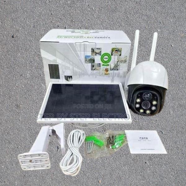 360 Degrees Panoramic 4g Simcard PTZ Rotating Solar Camera