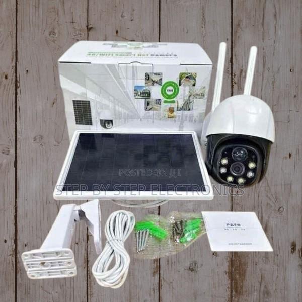 4g Simcard PTZ Rotating Remote View Solar Camera