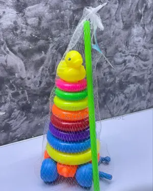 Multicolor Duck Rainbow Tower