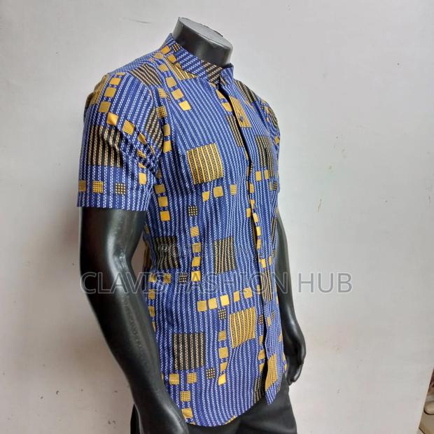 Full Kitenge Men Kitenge Shirts - thumbnail 2