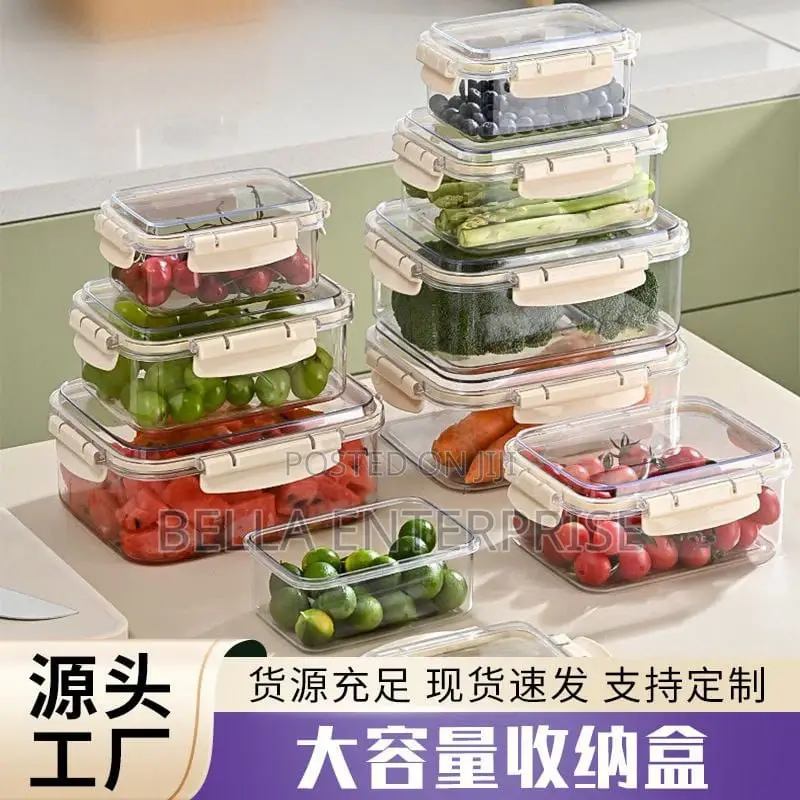 Airtight Clip Lock Lids Food Storage