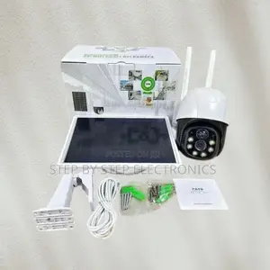 4g Simcard PTZ Rotating Home Security Solar CCTV Camera
