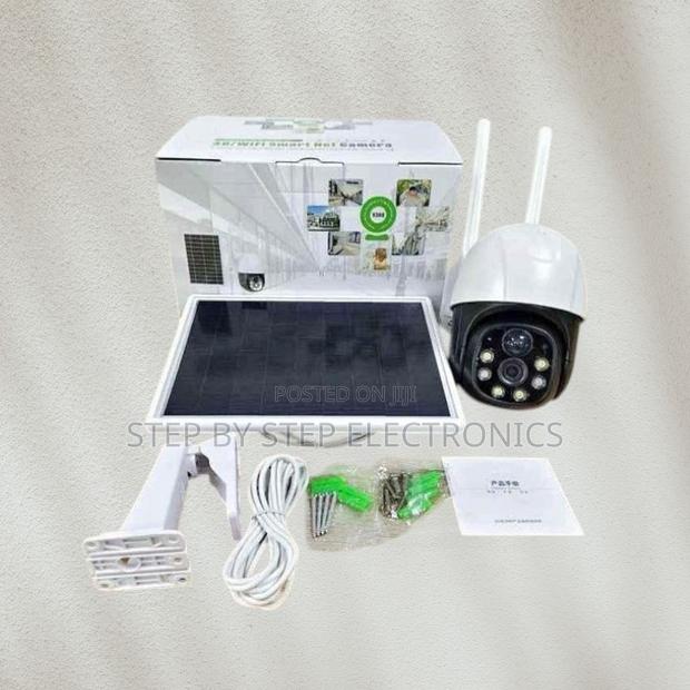 4g Simcard PTZ Rotating Home Security Solar CCTV Camera