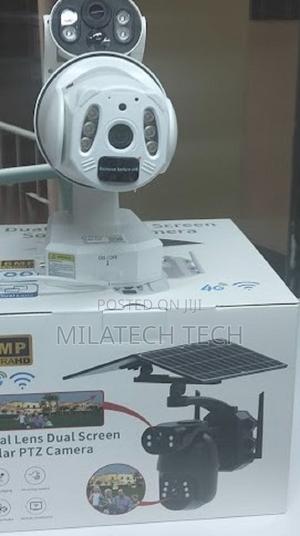 Dual Screen Solar PTZ 4g With Zoom - main view