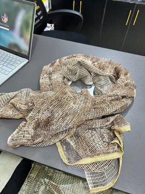 Actual Photo
Tactical Scarf With Mesh
Colors: As Pictured