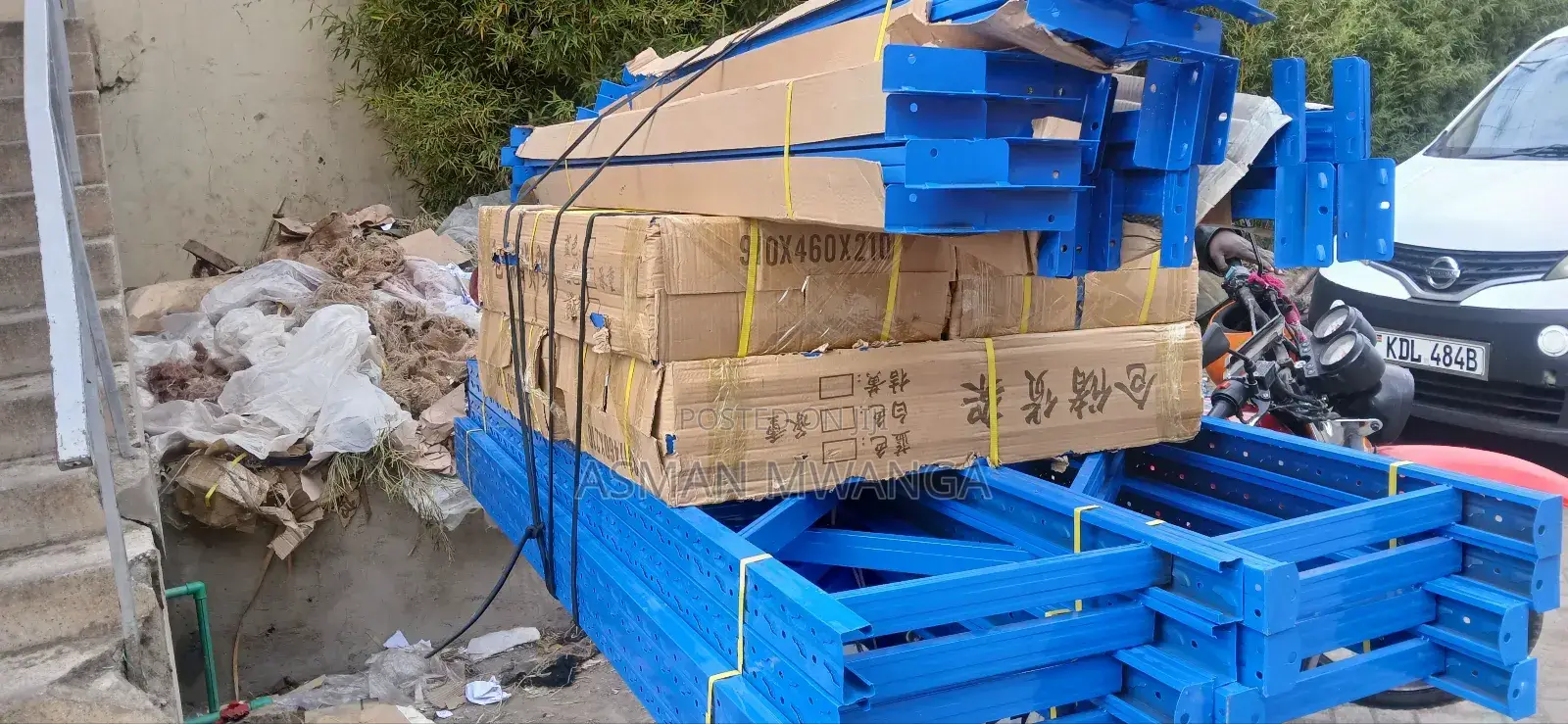 Warehouse Storage Steel Shelves