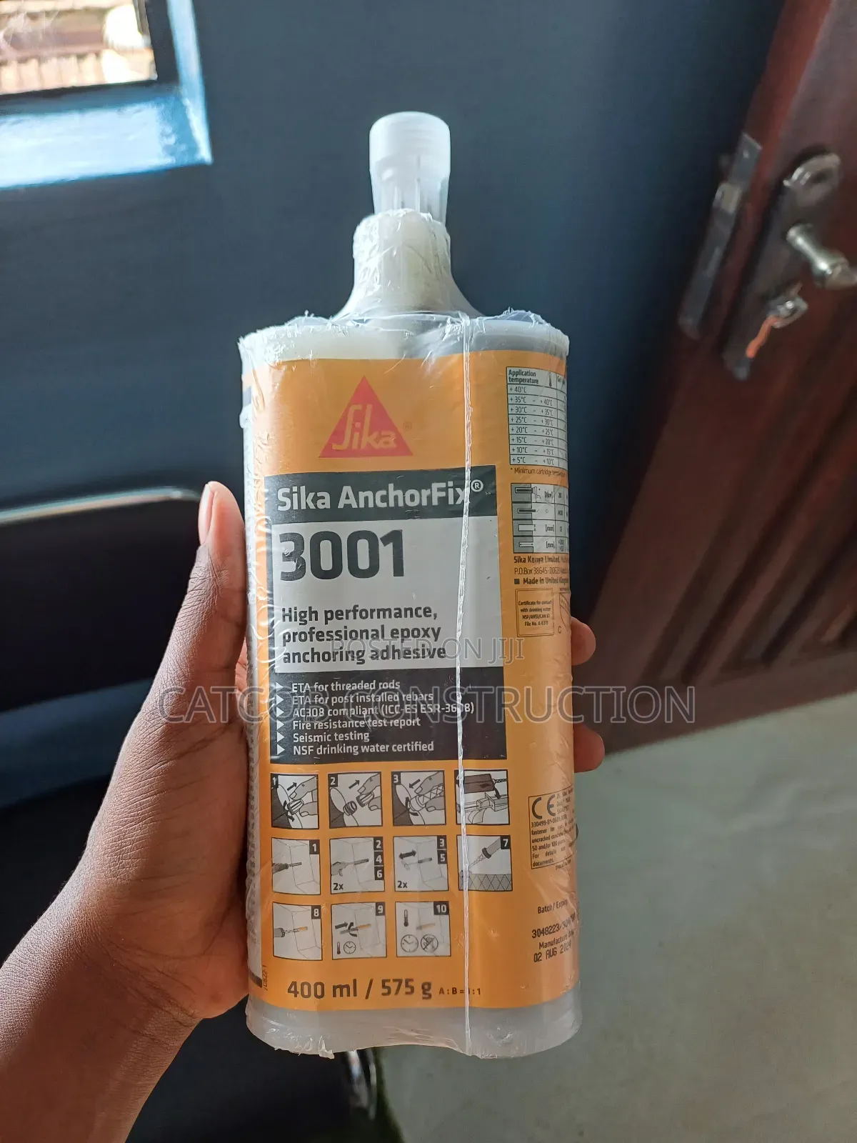 Highstrength Epoxy Anchor For Cracked And Uncracked Concrete