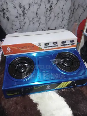 Nunix 2 Burner Table Top Cooker [Stainless Steel Top]