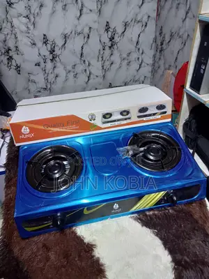 Nunix 2 Burner Table Top Cooker [Stainless Steel Top]