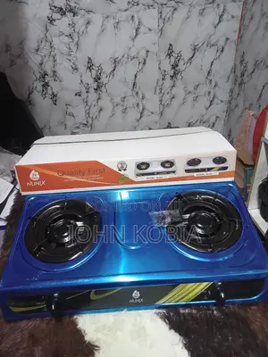 Nunix 2 Burner Table Top Cooker [Stainless Steel Top]
