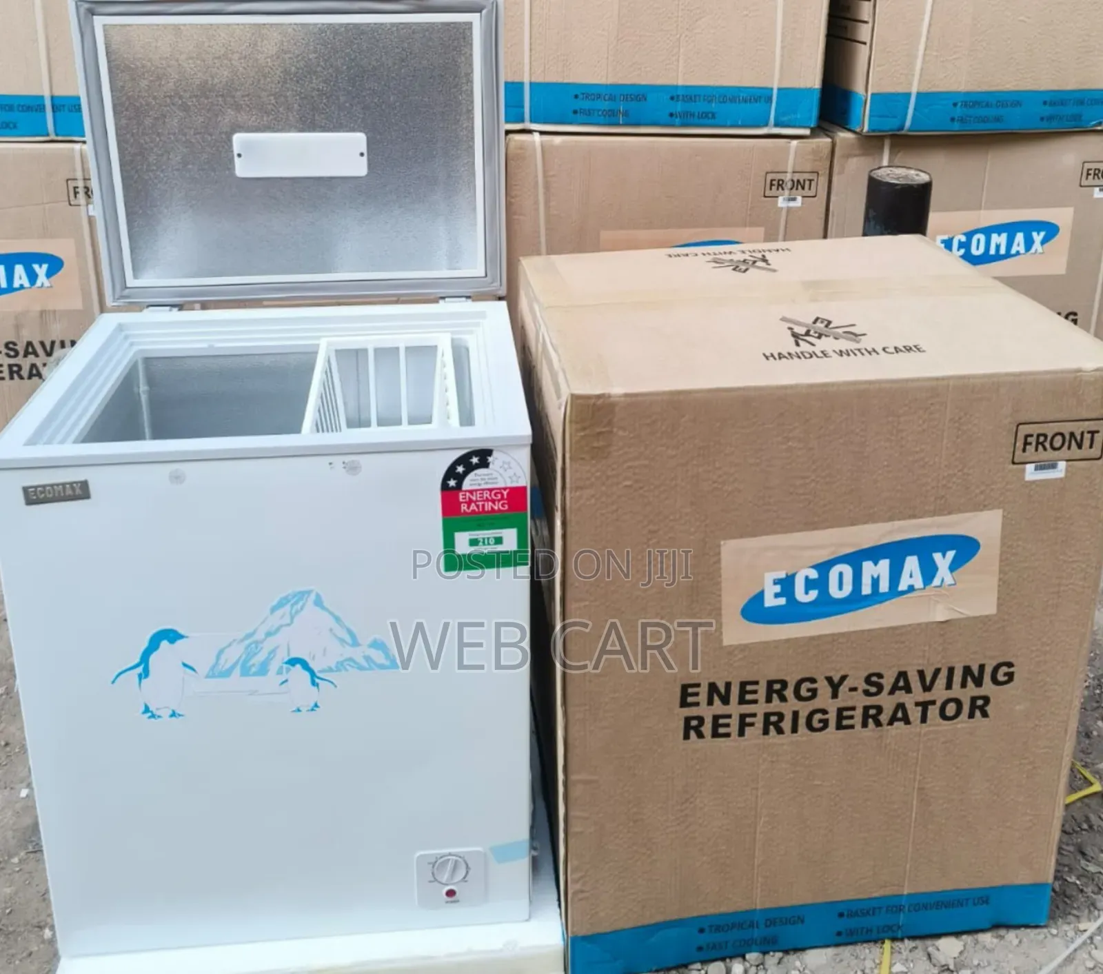 Ecomax 169 Litres Freezer