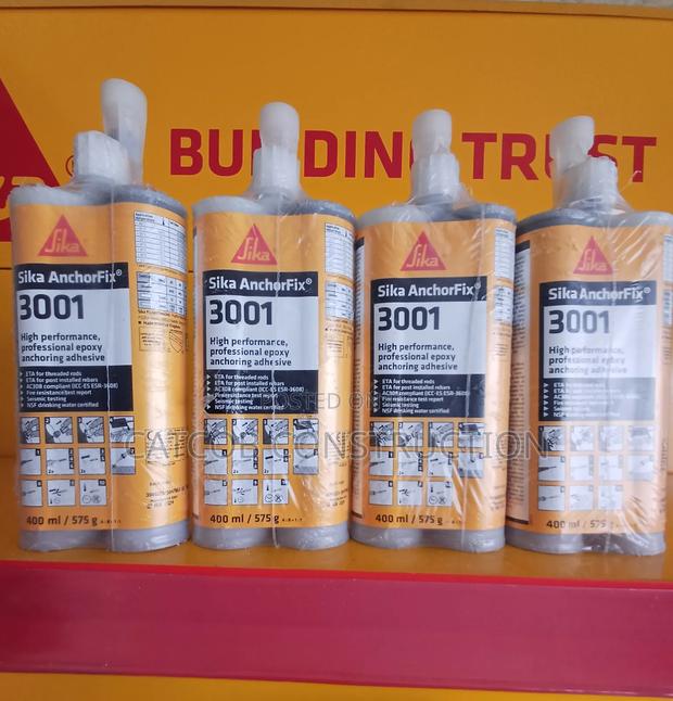 Proffesional Grade Epoxy For Heavy Duty Anchoring