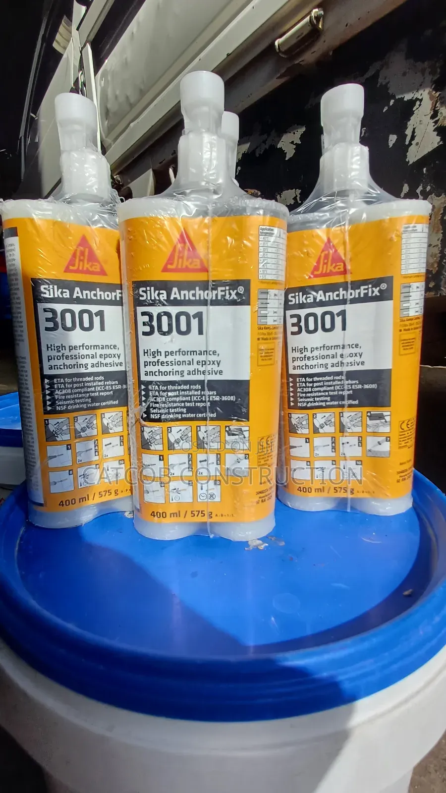 Sika Anchorfix 3001 High Strength Epoxy