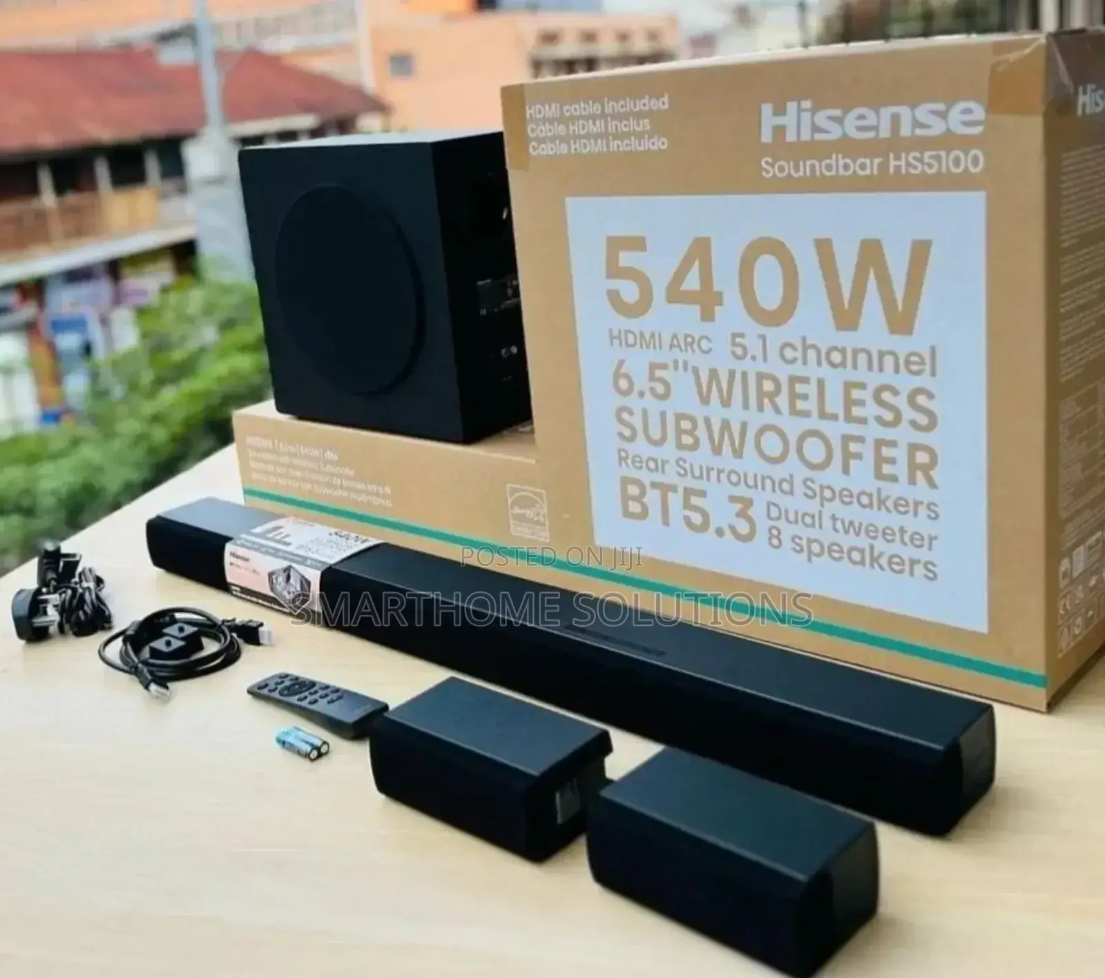 Hisense 540watts 5.1ch Best Soundbar System