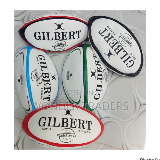 Rugby Ball Gilbert Atom Match Ball Size 5