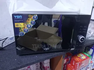 Von Vamg-21dgk Digital Microwave Oven With Grill Black