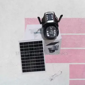 4g Simcard Dual Lens 360 Degrees PTZ Solar Camera