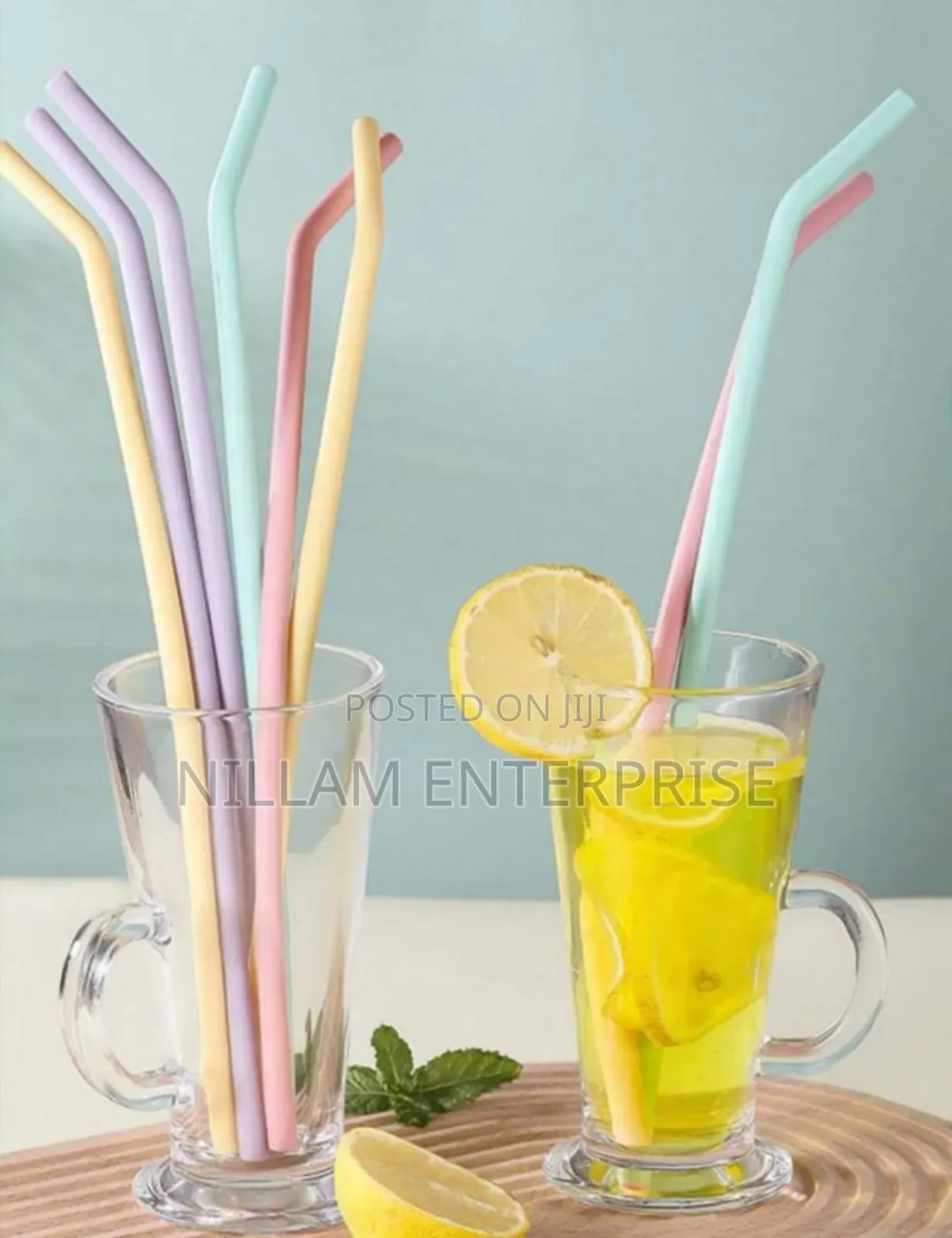 Reusable Silicone Straws