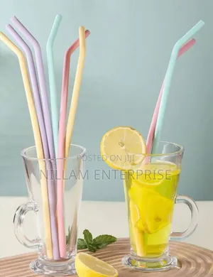 Reusable Silicone Straws