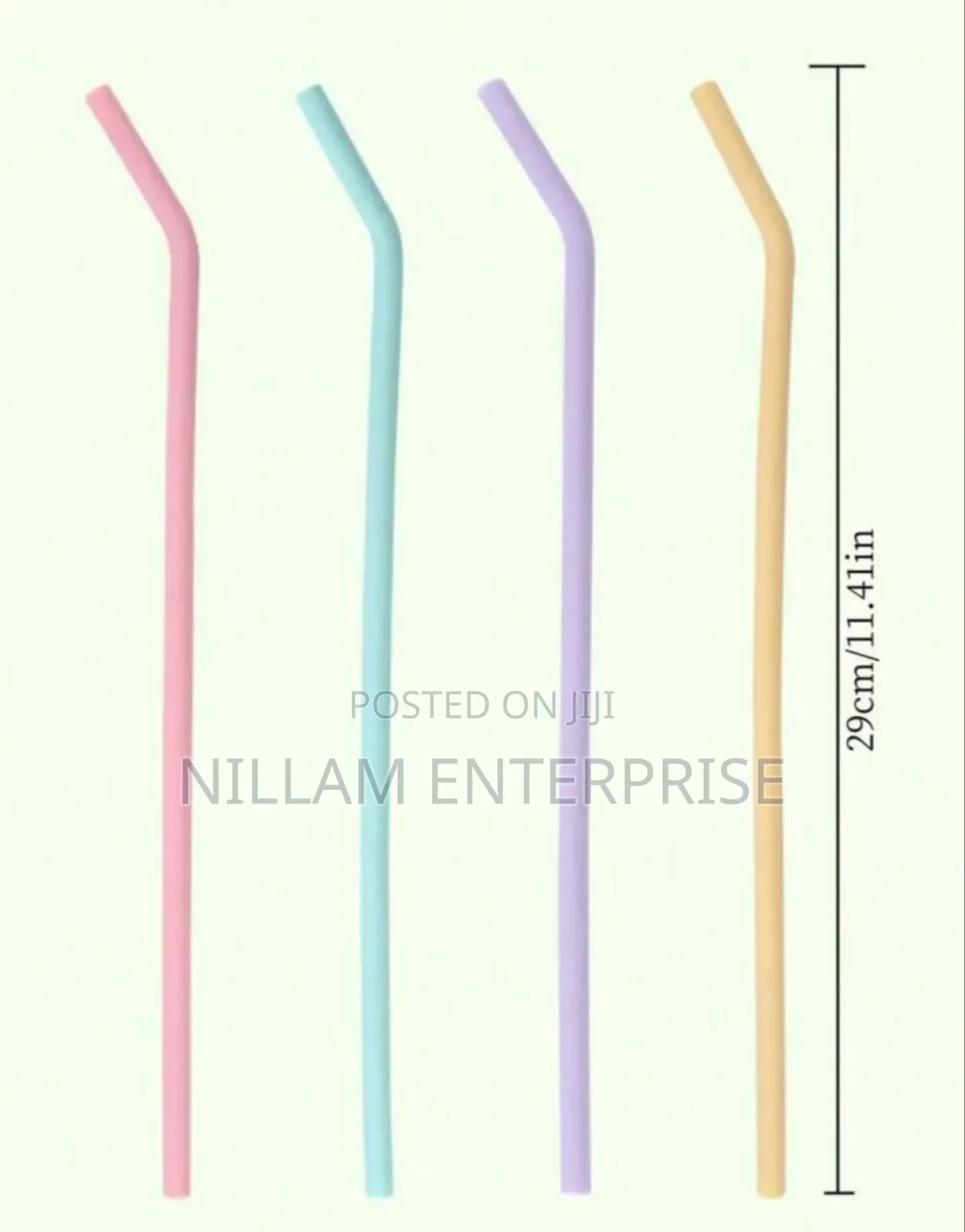 Reusable Silicone Straws