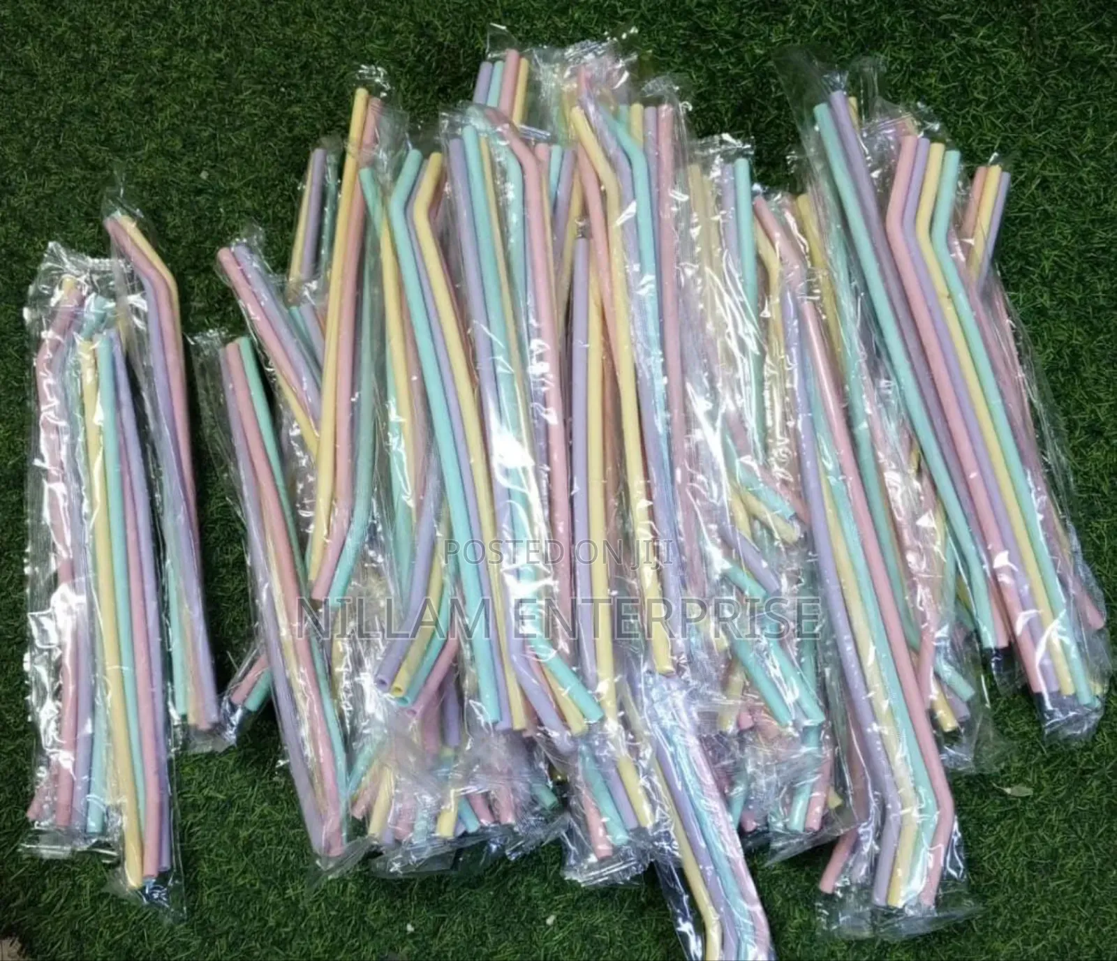 Reusable Silicone Straws