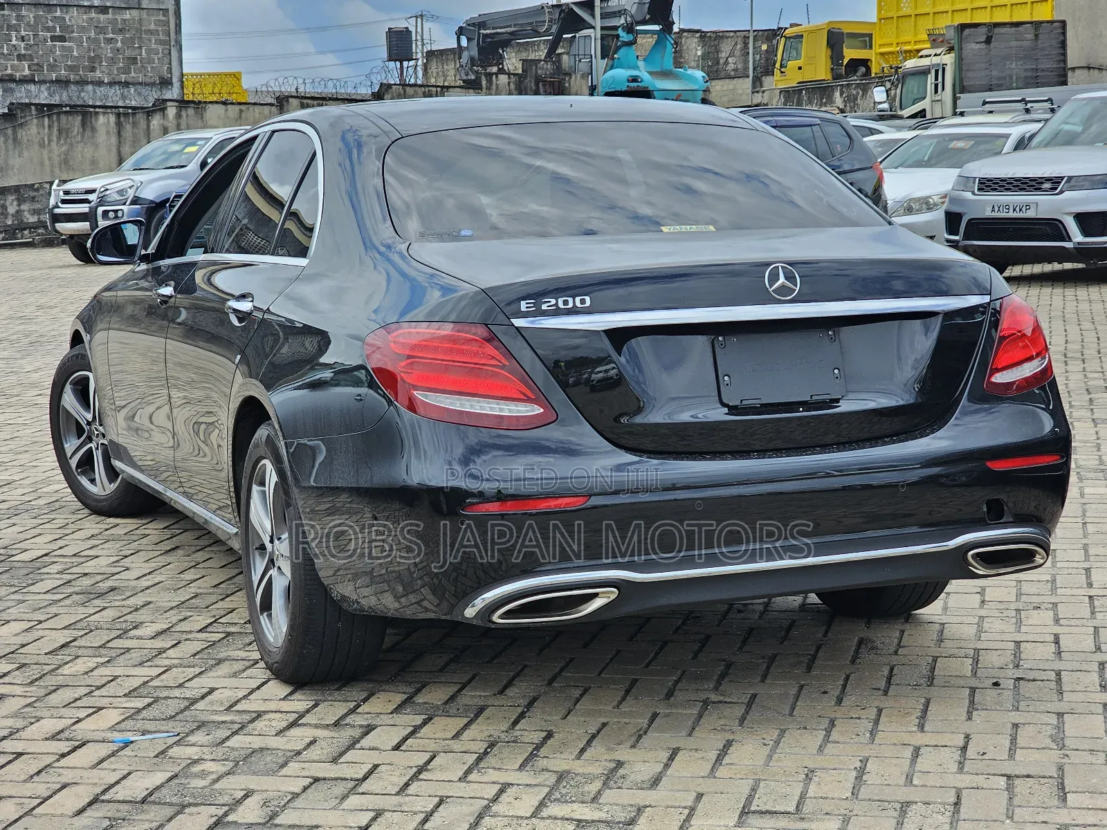 Mercedes-Benz E200 2018 Black