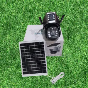 V380 Pro App 4g Simcard Dual Lens PTZ Solar Camera