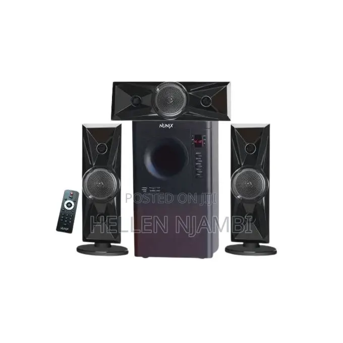 Nunix 3.1 Mini Home Theatre System- Remote Control