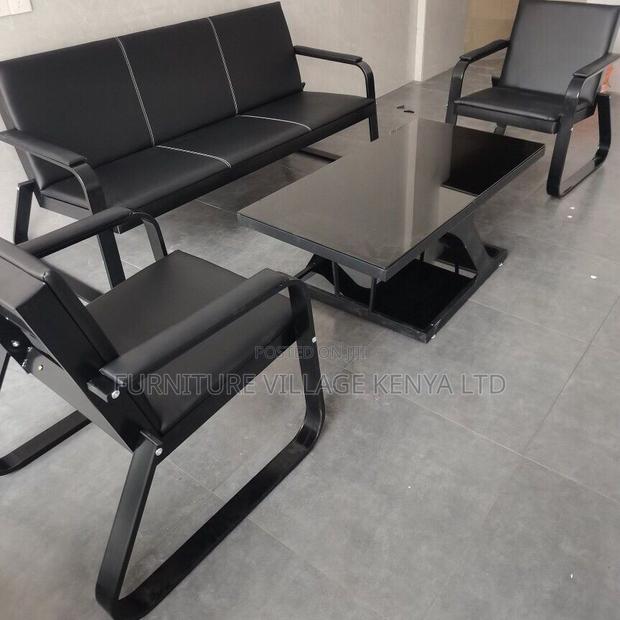 Sofas: Meeting Guests Executive 5-Seater Office Sofa Set - thumbnail 4
