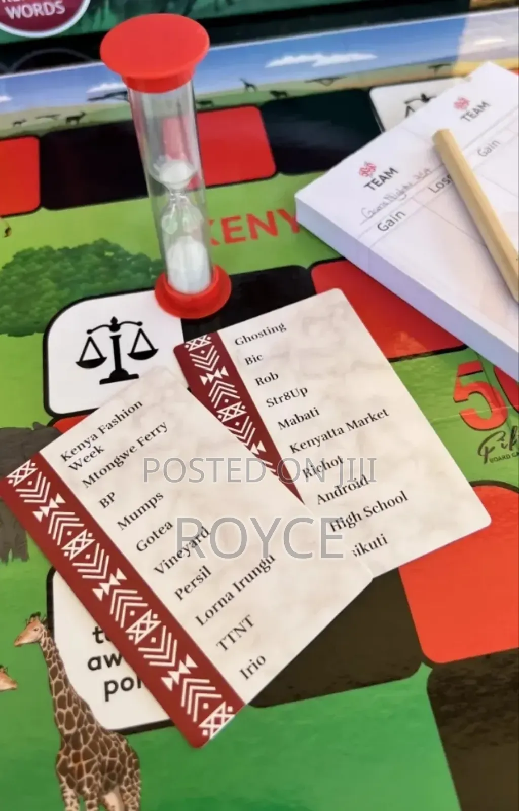 50-50 Board Game