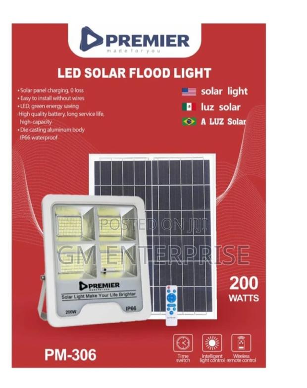 Premier Led Solar Flood Light