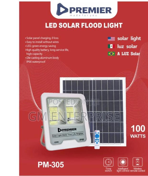 Solar Flood Light -100 Watts