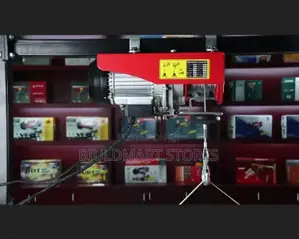 Small Portable Electric Hoist for Building Materials