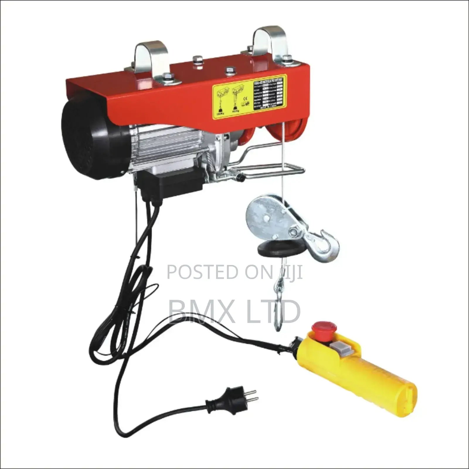 Popular Single Phase 220v 1000kg Electric Hoist Manual