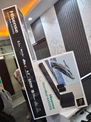 Hisense 5.1 Ch 580w Atmos Soundbar W/ Wireless Sub (Ax5100q)