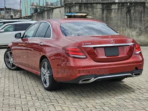 Mercedes-Benz E250 2018 Red