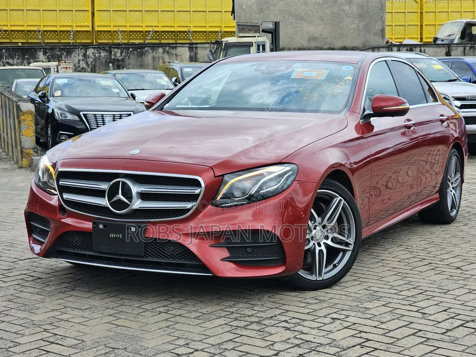 Mercedes-Benz E250 2018 Red