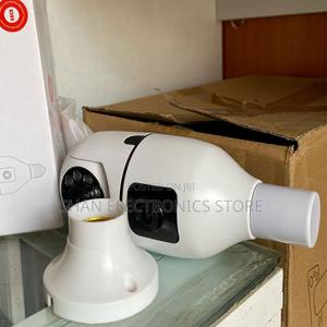 PTZ Rotating Dual Lens Screens Wifi Bulb Camera - main view