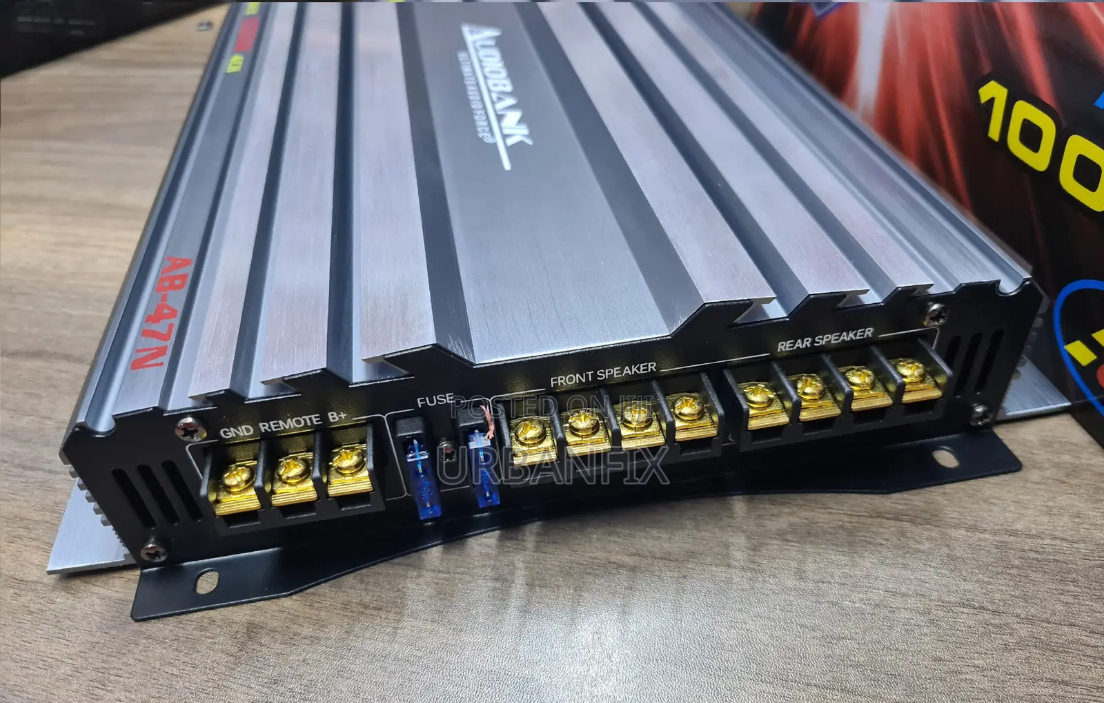 1000watts Audiobank 4 Channel Bridgeable Amplifier