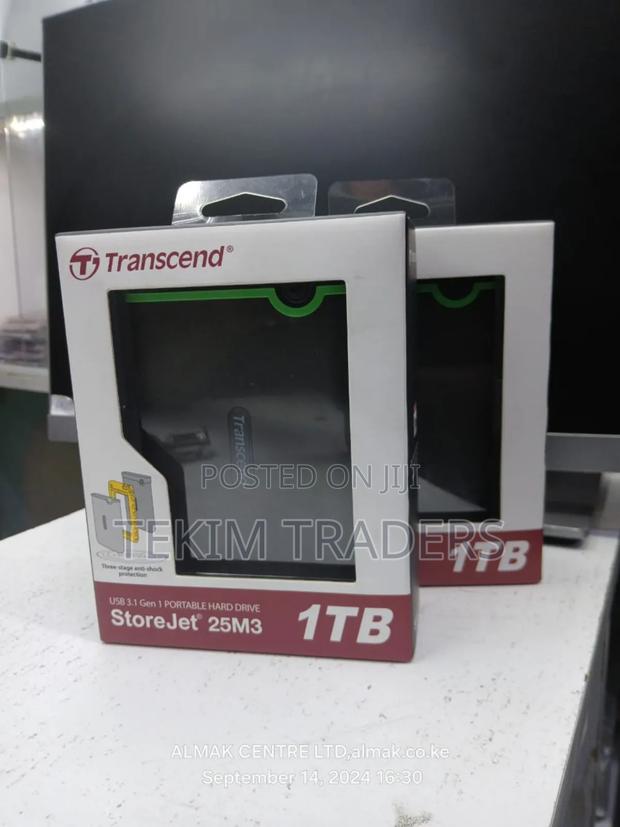 Transcend 1tb External Drive - main view