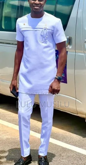 Men's Tailored Ankara Suit