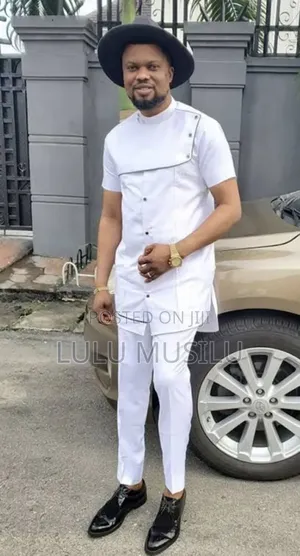Men's Tailored Ankara Suit