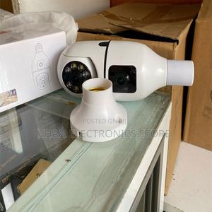 Smart Home Security Wireless Dual Screen E27 Bulb Camera - main view