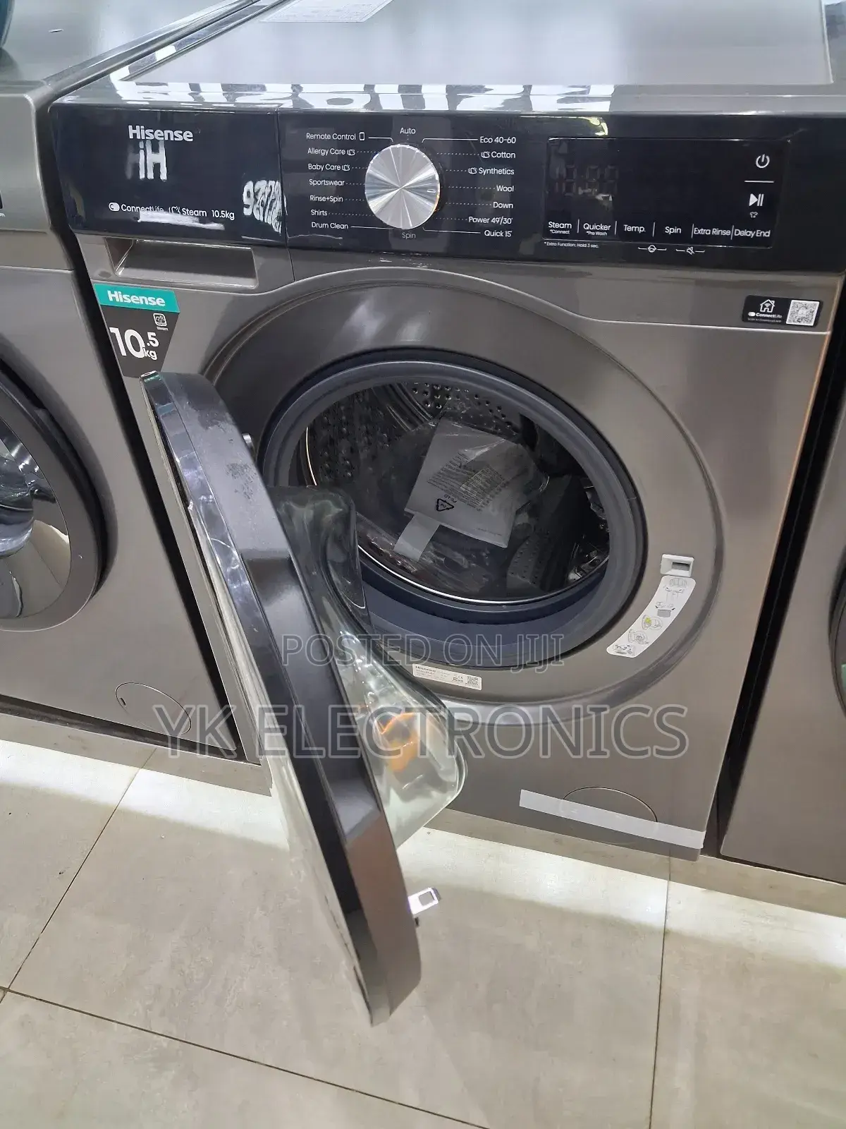 Hisense 10.5kg Washing Machine Front Load Washer Wf3s1043bt