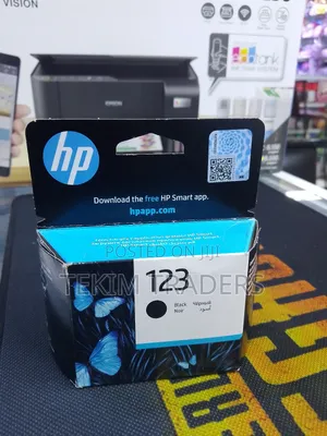 Hp 123 Black Ink Catridge