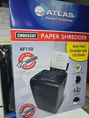 Shreds Up to 10 Sheets Atlas Af150 Paper Shreddder