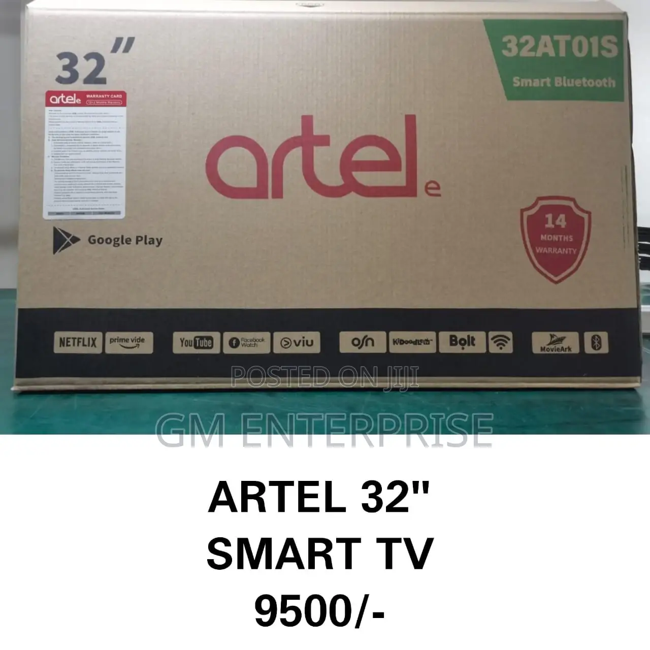 32 Inches Artel Smart Android Digital Tv With Bluetooth